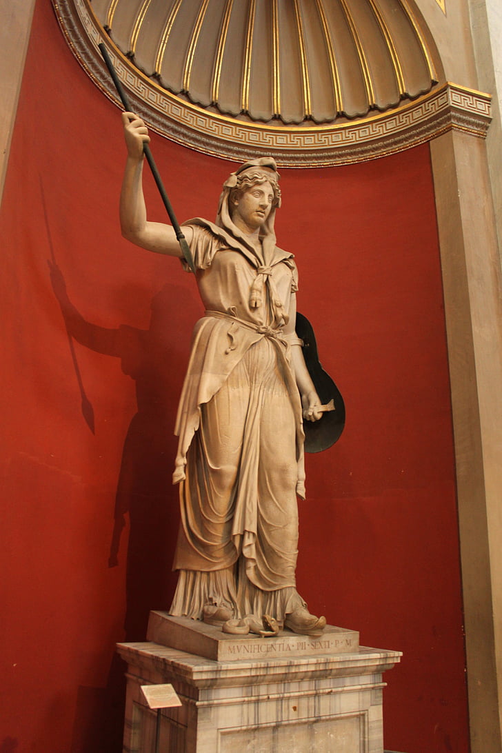 staty, soldat, Romano, arkitektur, berömda place, skulptur, Europa