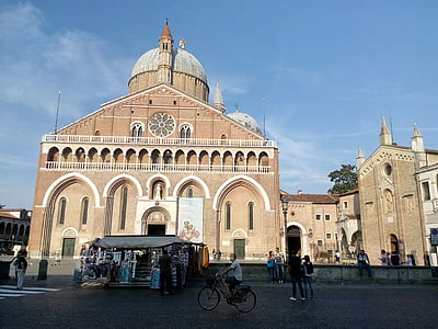 Italia, Padova, cupola, Biserica, arhitectura, celebra place, oameni
