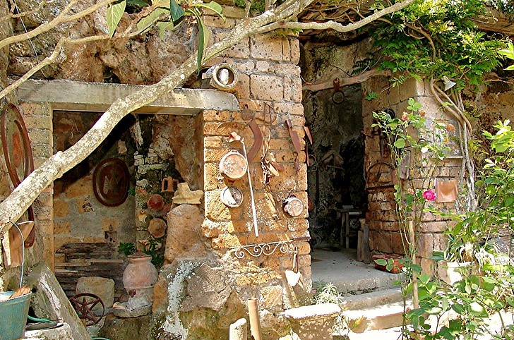Italien, Ruine, Gebäude, alt, verfallene, Verfall, Magie