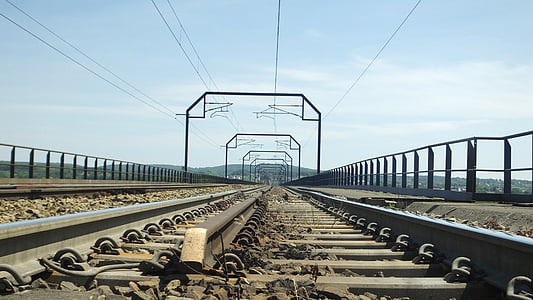 linha férrea, ponte ferroviária, Parecia, Moresnet