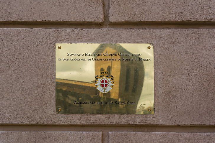 suurlähetystö, Maltan ritarikunta, Rooma, Italia