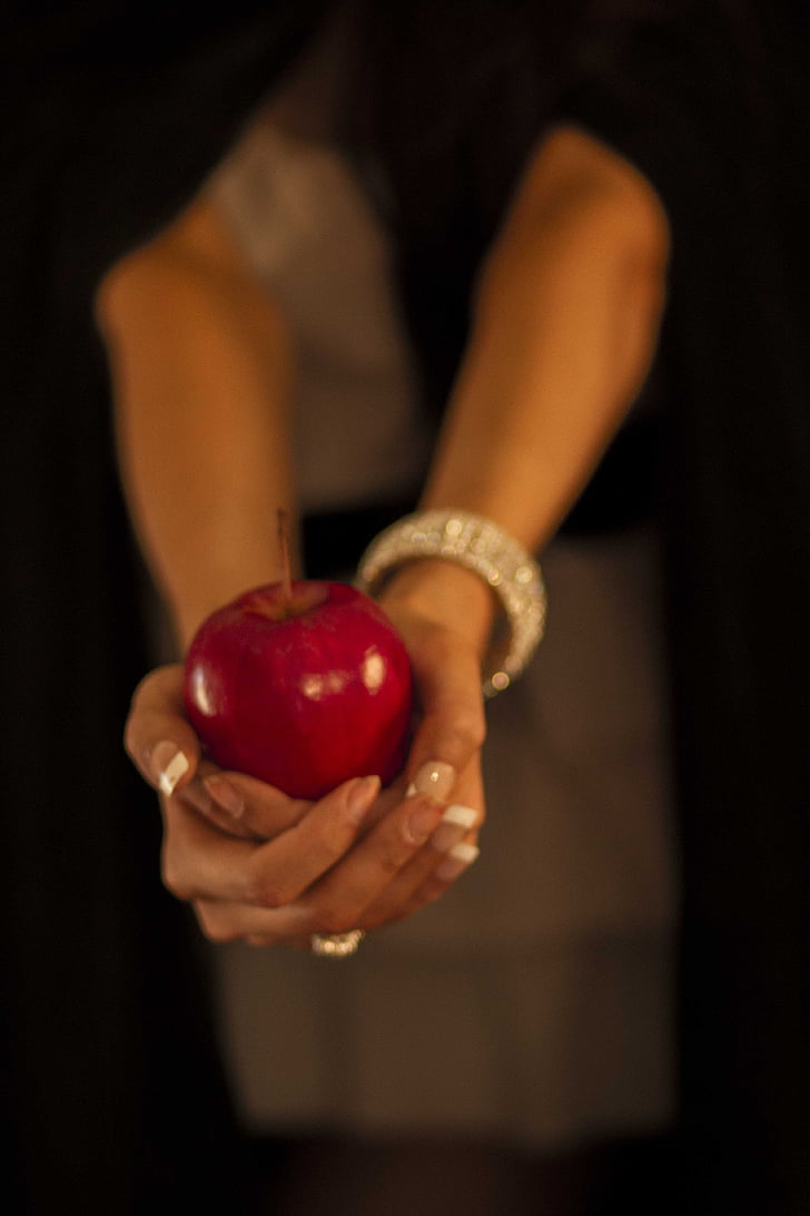 Apple, Eve, frukt, förgiftade apple, Adam, frestelse, träd