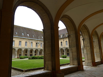 Cluny, kolostor, Abbey, templom, Faluház, Franciaország, rhaeto román
