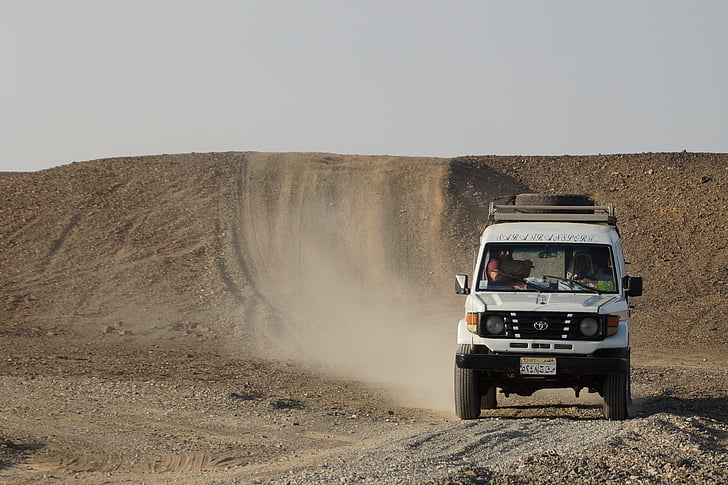Wüste, Sand, Jeep, Ägypten, Abenteuer, Off-Road-Fahrzeug, 4 x 4