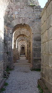 Sanctuary, Trajan, chrám, chrám trajan, Turecko, Architektúra, Staroveké