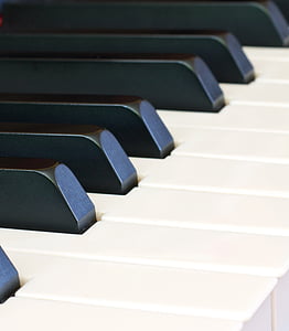 klavir, tipkovnica, tipke, glasba, zvok, sestaviti, instrument