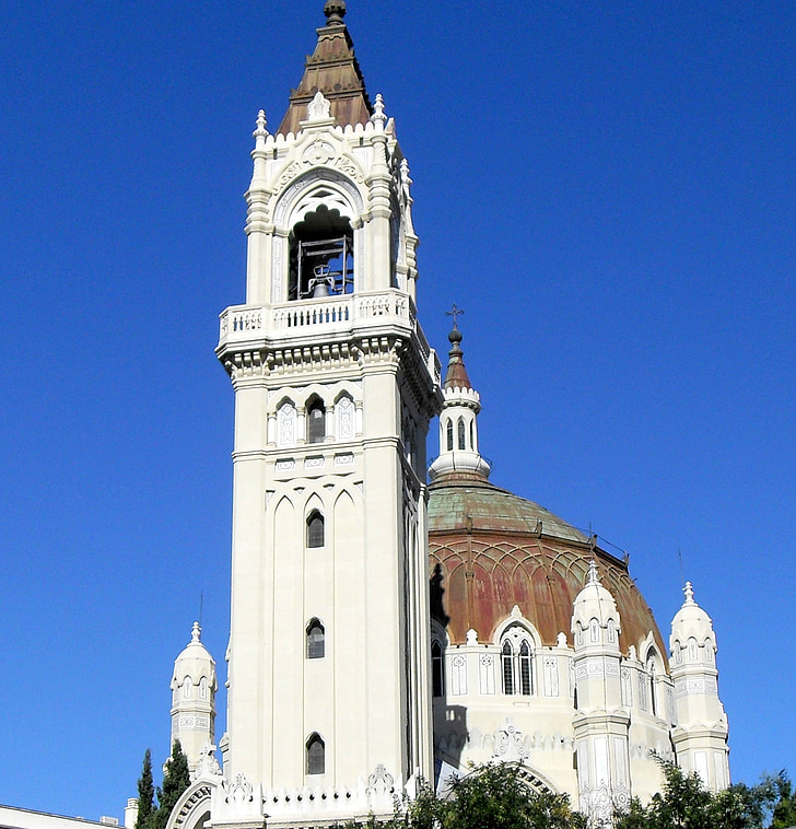 l'església, cel, arquitectura, Espanya