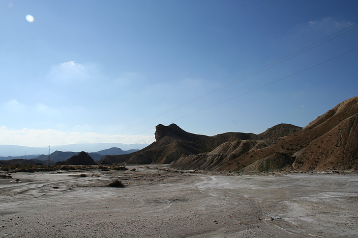 desert de, àrid, sec, paisatge, volcànica, Roca, paisatge del desert