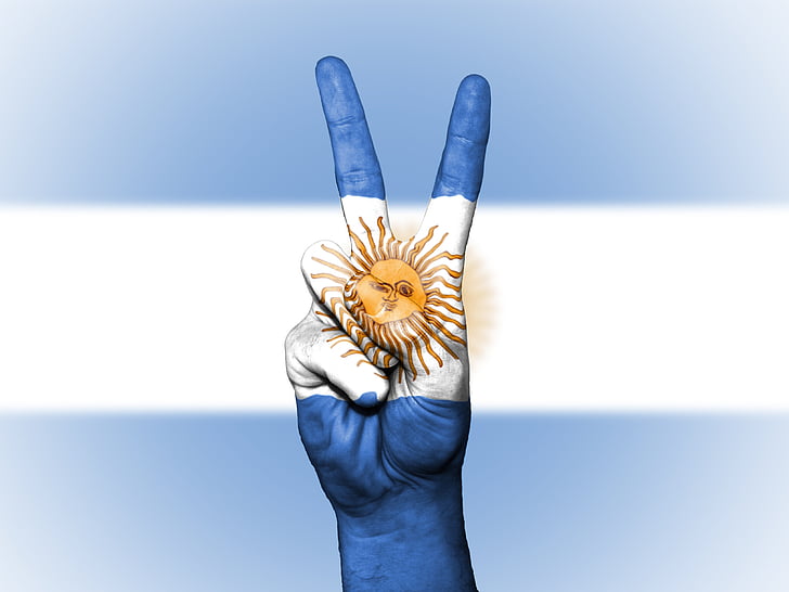 Pau, Argentina, Bandera, Nacional, símbol, país, argentí