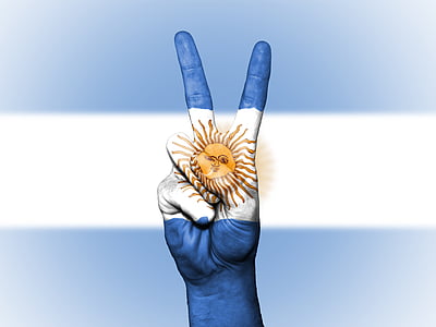 rauha, Argentiina, lippu, kansallisten, symboli, maan, Argentiinan