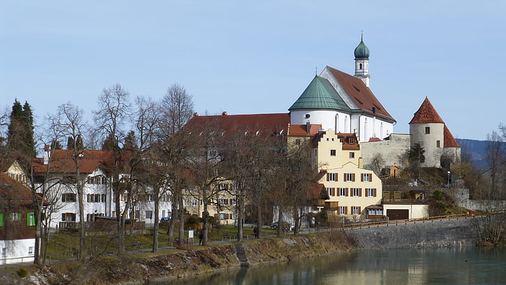 Allgäu, fransiskanerkloster, Lech