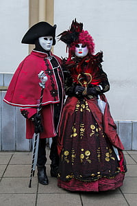 Carnaval, Brujas, Festival, disfraz, traje, máscara, disfraces venecianos