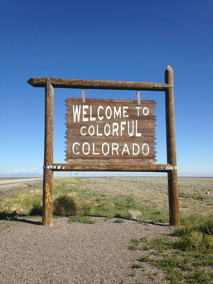 placa de, Colorado, naturaleza