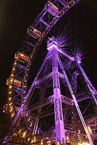 Vienna, Ferris wheel, Prater, Áo, Hội chợ, công viên giải trí, thép