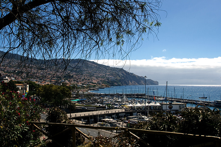 Madeira, Funchal, Deniz Manzaralı
