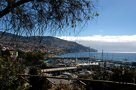 Madeira, Funchal, výhled na moře