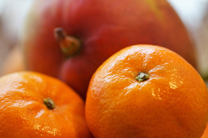 mandarinka, ovoce, Jižní, citrusové, plod, oranžová, vitamín c