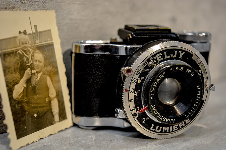 fotos, vell, fotos antigues i degradades, càmera, fotografia, nostàlgia, retro