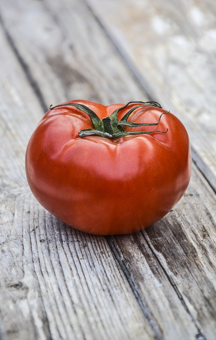 tomat, taimne, toidu, värske, punane, looduslik, toores