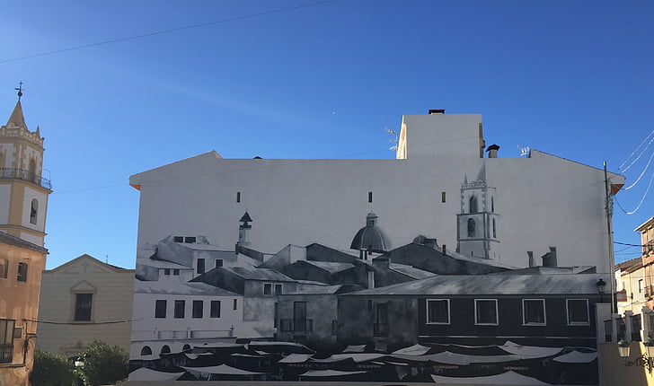 Pinós, Alacant, graffiti