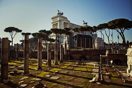 altorius, į tėvynę, altare della patria, senovės, Architektūra, pastatas, Miestas, dienos šviesos