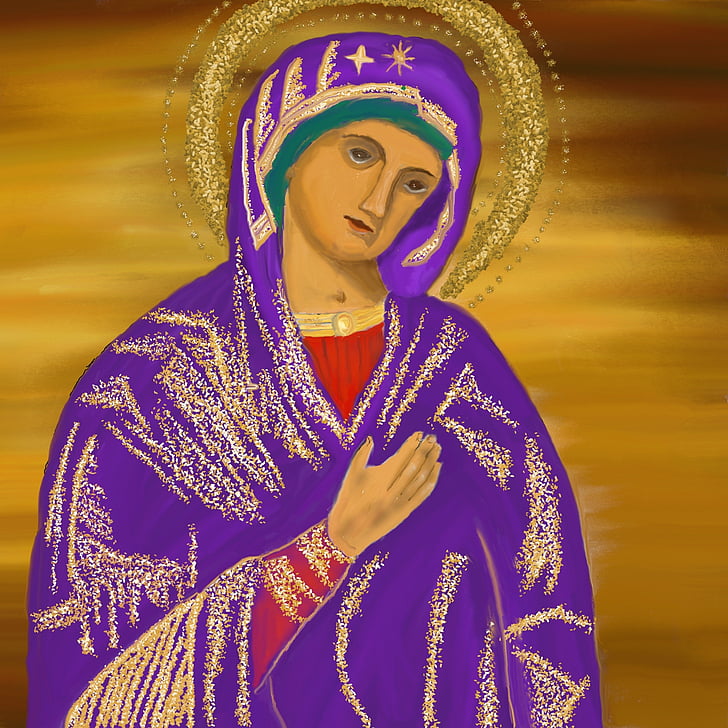 Maria, religion, grasiøs, Christen, Guds mor, jomfru Maria, tro