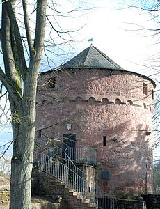 Castle, häving, keskajal, kivi, hoone, Kerpen castle
