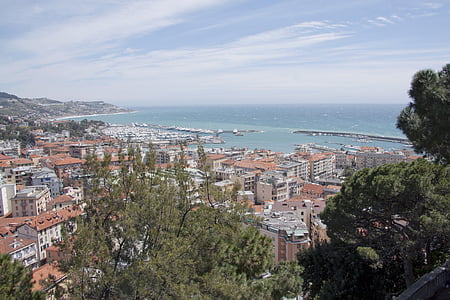 Sanremo, Riviera, Ligūrija, Riviera dei fiori, vēsturiski, kalna, rajona
