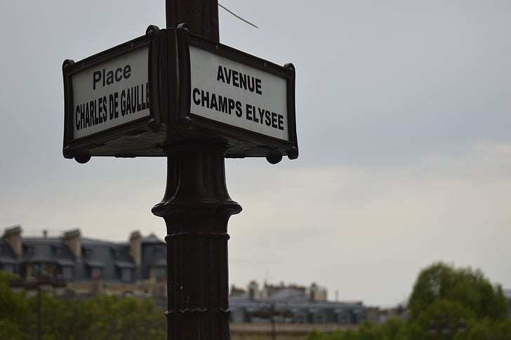 Parijs, Toerisme, Straat, straatnamen, Frankrijk
