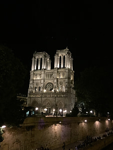 巴黎圣母院, 圣母院, 巴黎, 法国, 教会