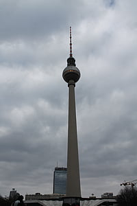 berlin, landmark, tv tower, places of interest