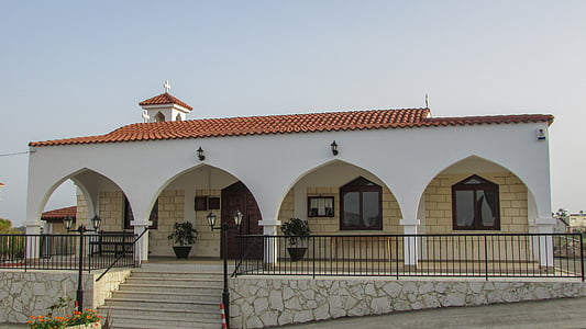 Cypr, Paralimni, Kaplica, Architektura, prawosławny, religia