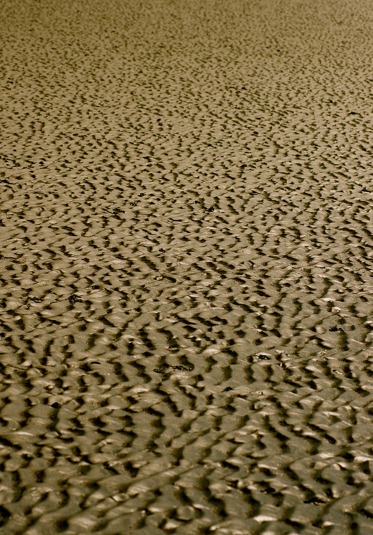 Meer, Watt, Wattenmeer, Nordsee, Sand, Welle, abstrakt