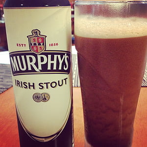 øl, irsk stout, murphy's, Fest