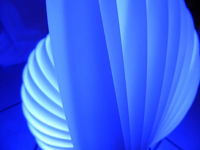 blue, light, lamp, pattern, motion