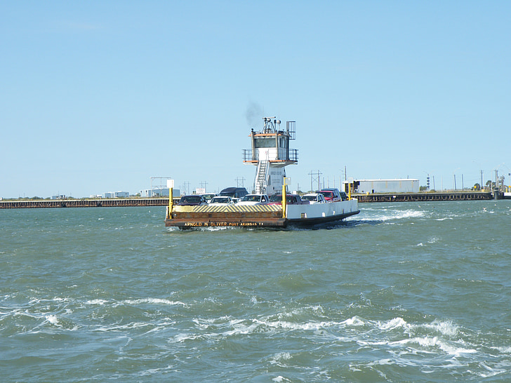 ferry, barge, car ferry, water ferry, transportation, floating, transport