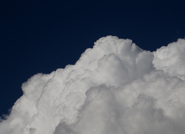 cloud, large, cumulus, white, stark, dense, startling