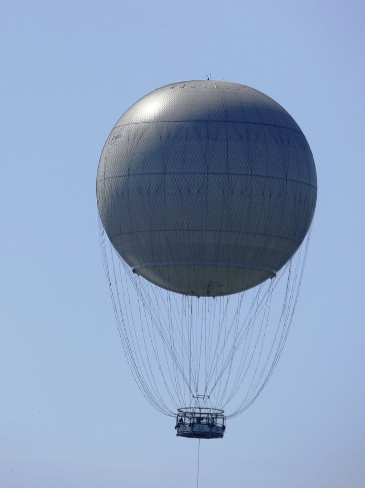 léggömb, hot air balloon út, repülő, menet közben, léggömbök, úszó, utazás
