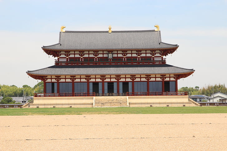 chrám, buddhistický, Japonsko, Nara, východ, Asie, Pagoda