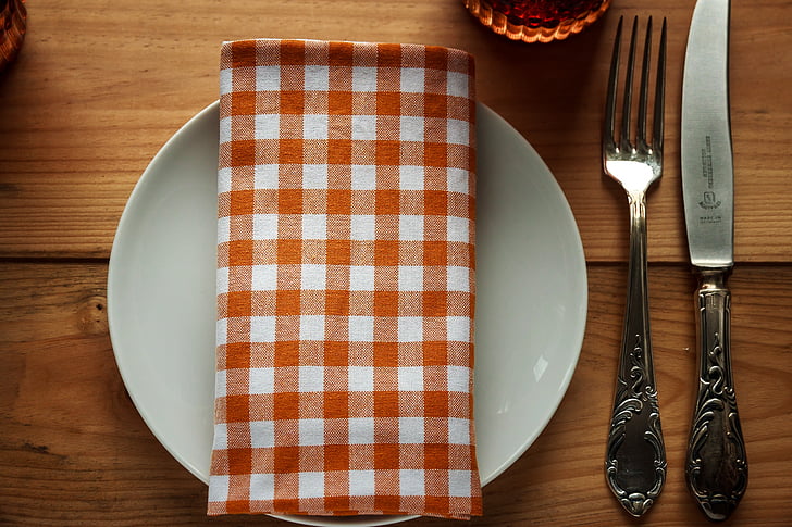 cover, plate, cutlery, restaurant, board, eat, table