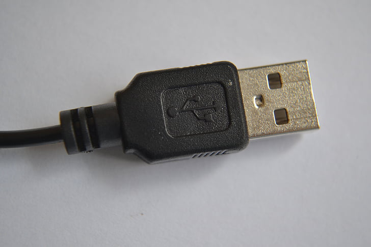 USB, plug, computador, Informática, PC