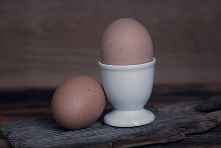 яйцо, Яйцо куриное, коричневые яйца, вареное яйцо, питание, питание, съесть