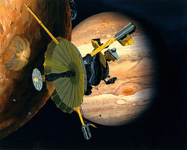 Galileo, Jupiter, ruimte, hemel, buitenste-ruimte, exploratie, sonde