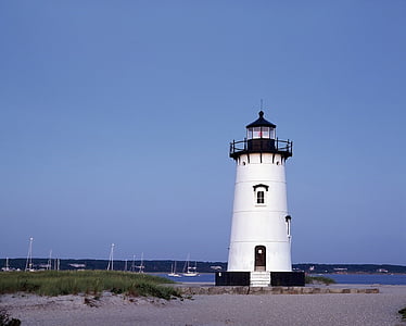 lighthouse, ocean, sea, light, coast, warning, navigation