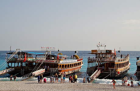 nave, viagem, passeio de barco, mar, feriados, Verão, Turquia
