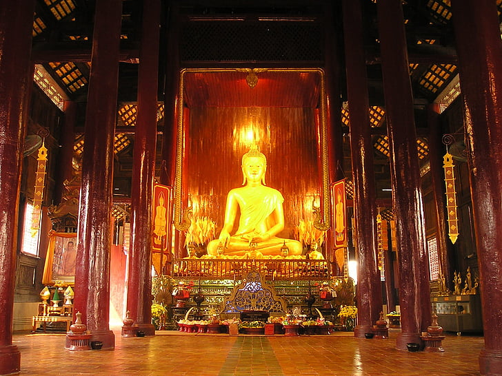 Temple, Tailàndia, Santuari, Santuari, Sud-est, Àsia, Així
