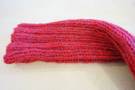 rankogalių, drabužis, megzti, Megztinė medžiaga, mezginys, raudona, įdėti, klipas