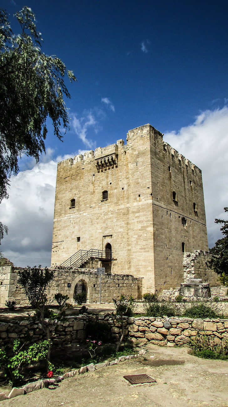 Cipro, Kolossi, Castello, medievale, storia, architettura, Fort