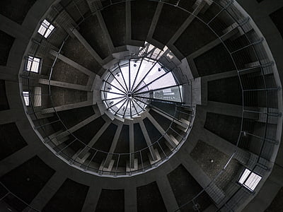 building, japan, concrete, vortex, staircase, steps and staircases, architecture