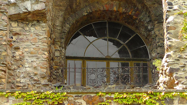 mur, fenêtre de, architecture, bâtiment, réflexion, tours, façade